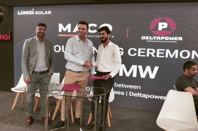 100MW Solar Collaboration Signing