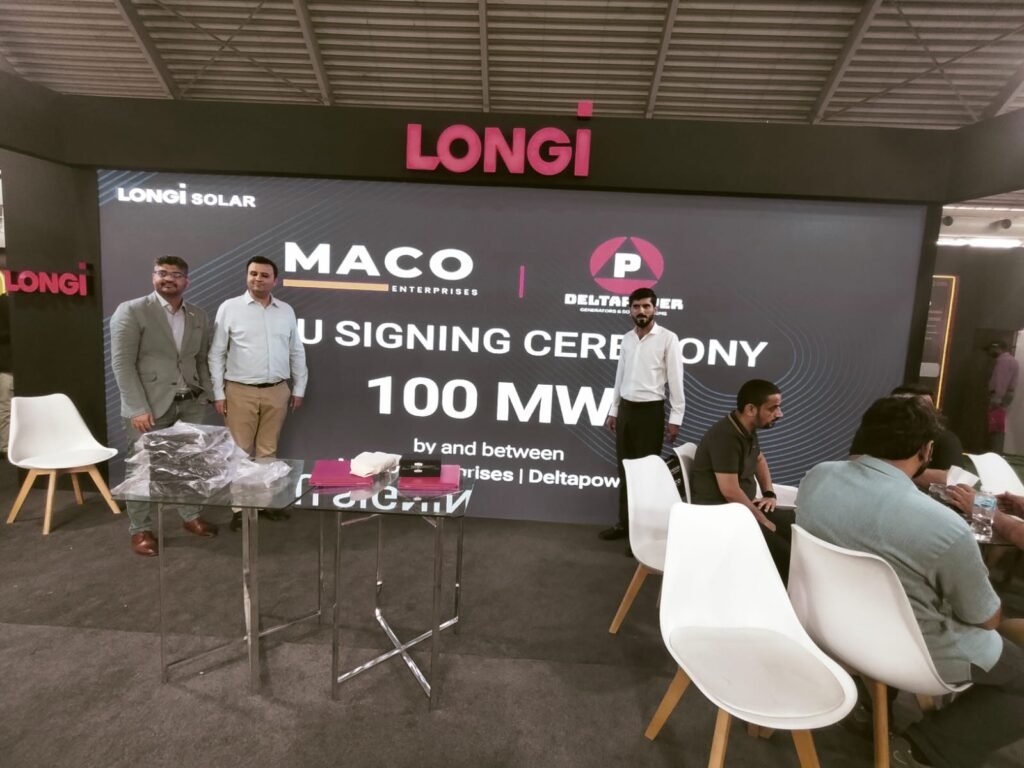 Delta Power MACO Enterprises 100MW collaboration